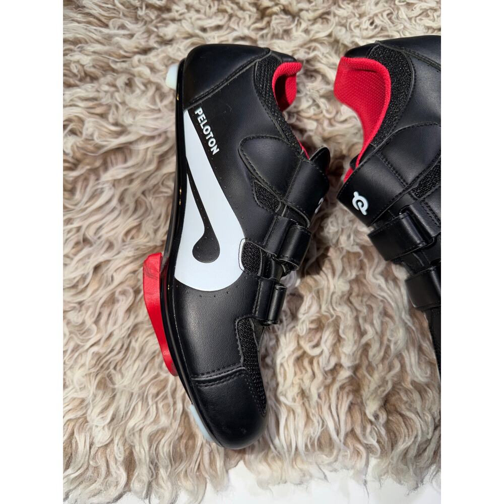 Peloton black & red cycling shoes - Picture 7 of 16